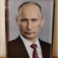 Портрет на Владимир Путин в А3 Формат, снимка 1 - Картини - 43685454