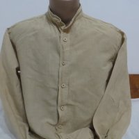 Мъжка риза с дълъг ръкав от лен Brother, снимка 1 - Ризи - 40823379