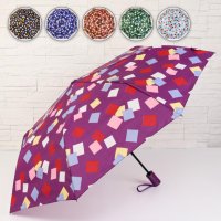 2225 Автоматичен сгъваем чадър за дъжд Квадрати, снимка 1 - Други - 33161169