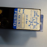 Пневматичен клапан Festo VLK-3-PK-3 785-R air pilot valve, снимка 3 - Резервни части за машини - 38499980