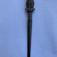 Античен нож за писма тип “бухал”, снимка 4 - Антикварни и старинни предмети - 37323683