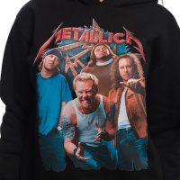 Нов дамски суичър с трансферен печат на музикалната група METALLICA, снимка 6 - Суичъри - 37007241