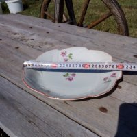 Стара порцеланова чиния,плато #4, снимка 6 - Антикварни и старинни предмети - 26944655
