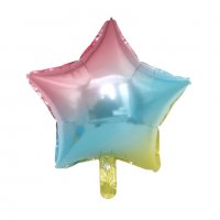 Преливащи фолиеви балони - тип омбре - Еднорог , снимка 2 - Други - 32445987