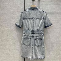 Деним костюм BALMAIN (S/M/L) - реплика, снимка 2 - Костюми - 37565697