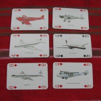 Карти за игра самолети, снимка 4 - Антикварни и старинни предмети - 28413200