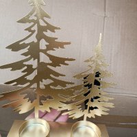 Коледни метални свещници, снимка 5 - Декорация за дома - 43811760