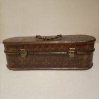 Рядка находка-Уникат Много красива старинна автентична колекционерска кутия,пристига от Англия., снимка 2 - Антикварни и старинни предмети - 43781451