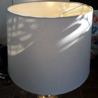 Настолна лампа с месингова основа , снимка 6 - Настолни лампи - 28025998