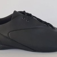 100 % Естествена кожа мъжки спортни черни обувки , снимка 4 - Спортно елегантни обувки - 43862056