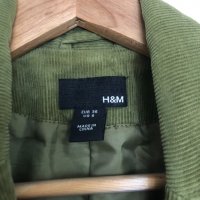 H&M дамско зелено сако в размер S, снимка 2 - Сака - 32235334