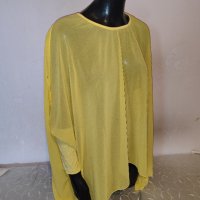 Жълта плажна блуза р-р Л, снимка 4 - Корсети, бюстиета, топове - 37025805