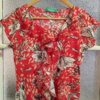 Дамска блуза с харбала размер XL цена 6 лв., снимка 1 - Тениски - 43533156