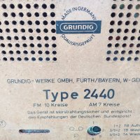 GRUNDIG 2440, снимка 8 - Радиокасетофони, транзистори - 28908394
