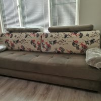Симпатичен, разтегателен, запазен диван , снимка 3 - Дивани и мека мебел - 43244456