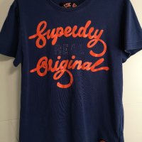 Разпродажба! Vintage Superdry мъжка маркова тениска, L, снимка 1 - Тениски - 36618497