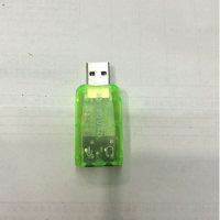 USB външна звукова карта 5.1 с 3.5 мм жак звук микрофон стерео слушалки 3D аудио адаптер за компютър, снимка 11 - Кабели и адаптери - 27826670