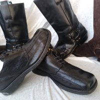 мото тиин боти,УНИСЕКС БОТУШИ черни, 42 - 43, BIKER BOOTS, рокер боти, чопър, хард, снимка 14 - Мъжки ботуши - 43905915