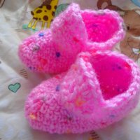 Бебешки терличета за новородени в розово, снимка 2 - Други - 38888100