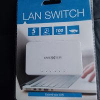 Lan switch, снимка 1 - Суичове - 43634816