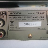 Sony TA-AX2 усилвател и ST-JX2S тунер Радио FM/MW от 1980 г., снимка 11 - Аудиосистеми - 39086508
