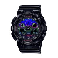 Мъжки часовник Casio G-Shock GA-100RGB-1AER, снимка 1 - Мъжки - 43748994