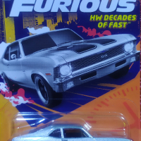 Hot Wheels '70 Chevrolet Nova SS, снимка 1 - Колекции - 44884040