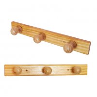 1166 Масивна дървена закачалка за дрехи закачалка за стена, снимка 1 - Закачалки - 26586937