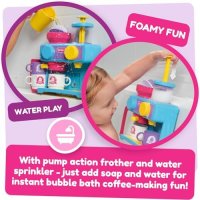 Нова TOMY Toomies Бебешка играчка за къпане - Стенен монтаж мехурчеста вана , снимка 5 - Други - 43559228