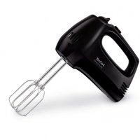 Миксер, Tefal HT310838, Hand Mixer, 300W, 5 Speeds + turbo,  2 Beaters, 2 Dough hooks, black, снимка 1 - Миксери - 38424971