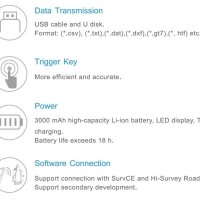 Тотална  станция Hi-Target HTS-521L10, снимка 8 - Други инструменти - 43815117