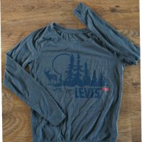 levis - страхотна дамска блуза, снимка 3 - Блузи с дълъг ръкав и пуловери - 26672985