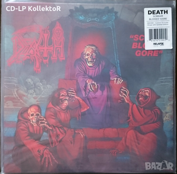 Нов Vinyl (Death - Scream Bloody Gore), снимка 1