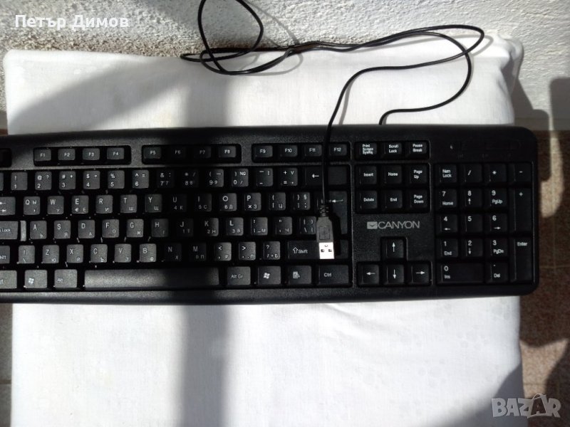 Клавиатура -CANYON-USB!БДС-Кирилизирана!+Мишка- CANYON !, снимка 1