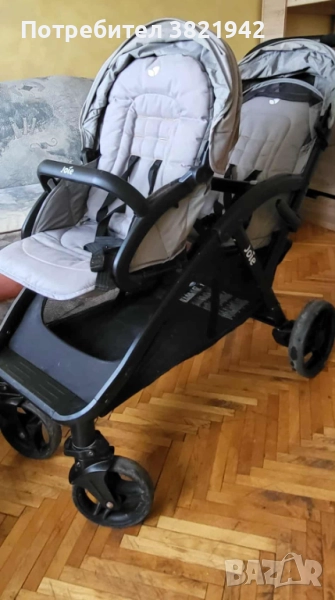 Бебешка количка за близнаци Joie evalite™ duo, снимка 1