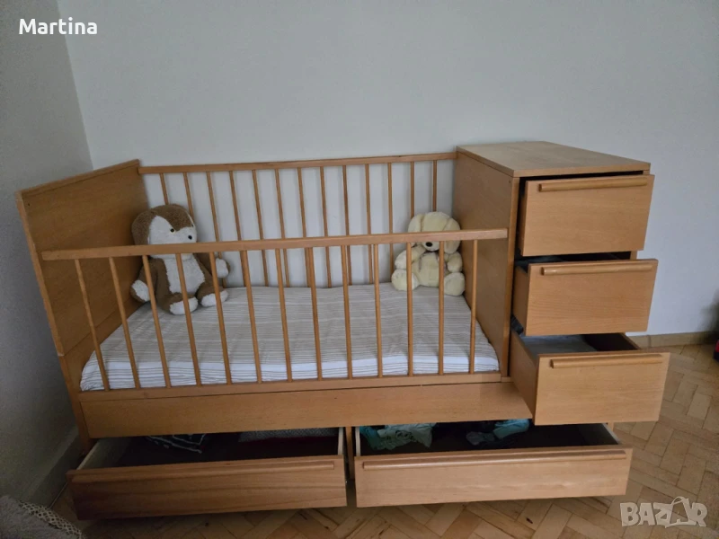 Детско легло 4 в 1, снимка 1