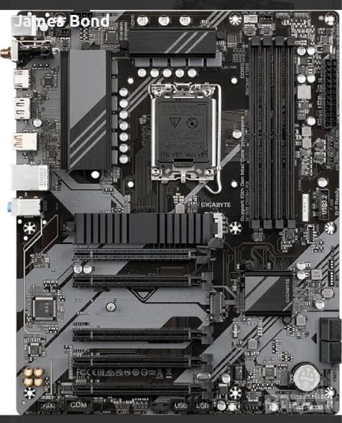 Дънна платка GIGABYTE B760 / LGA 1700 / DDR5, снимка 1