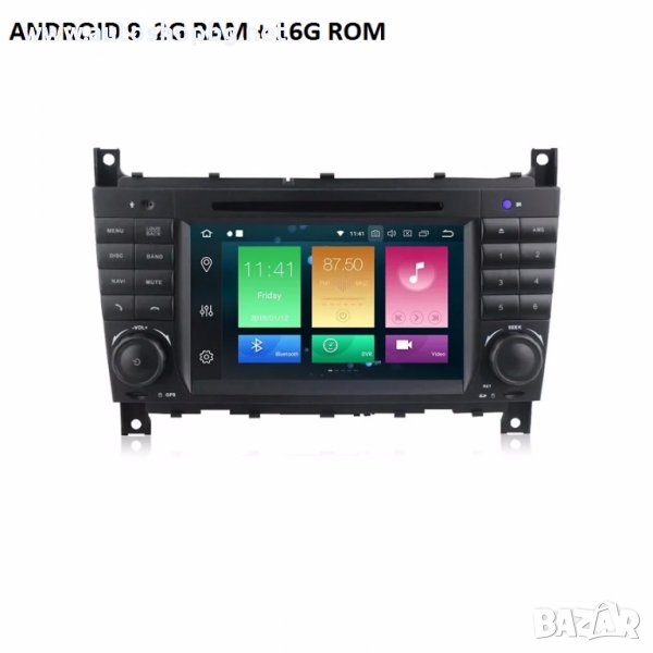  МУЛТИМЕДИЯ АНДРОИД Mercedes C CLK W203, W209 W467, снимка 1