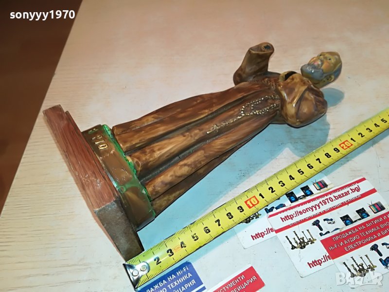 ФИГУРА НА СВЕТЕЦ С ЕДНА РЪКА 1305232011, снимка 1