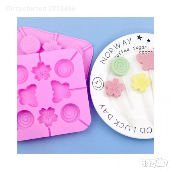 3811 Силиконова форма за близалки, снимка 1