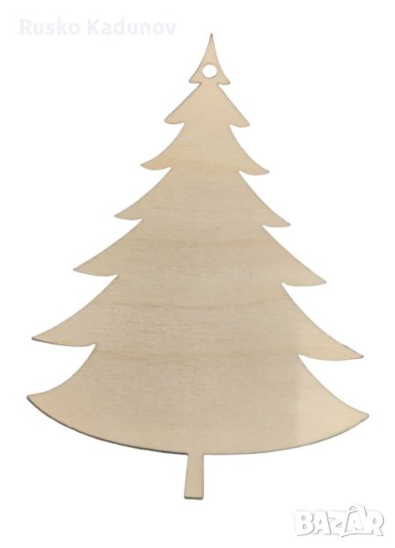 дървени висулки за елха , снимка 1