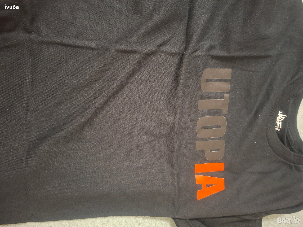 Черна тениска Travis Scott, нова,размер Л, снимка 1