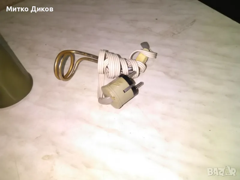 Бързоварче от соца СССР с кожено калъвче работещо, снимка 1