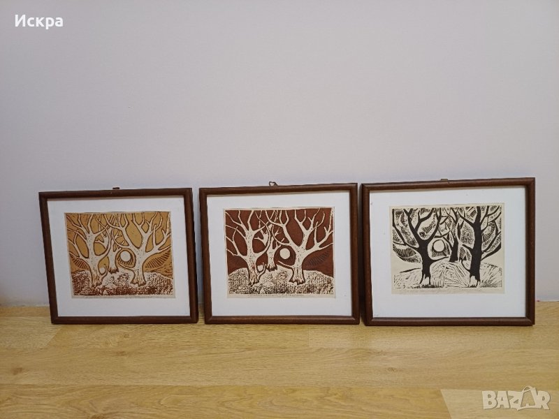 Комплект от 3 картини, снимка 1