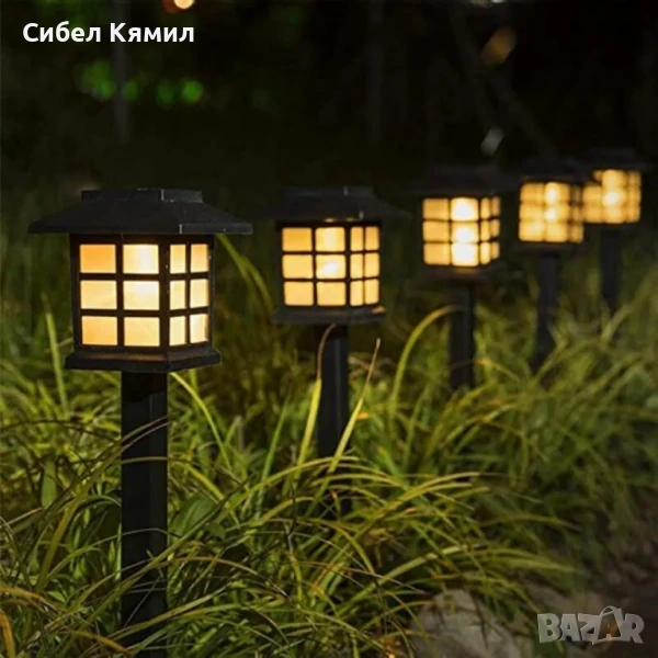 Соларна градинска лампа с ярка светлина SB-34, снимка 1