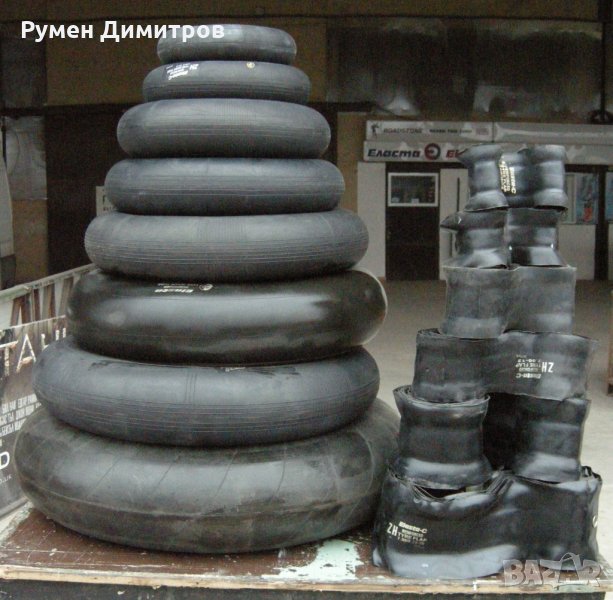 Вътрешни гуми и колани от естествен каучук , снимка 1