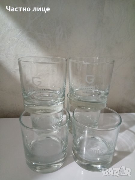 6 бр.чаши за уиски с надпис Grants-3лева., снимка 1