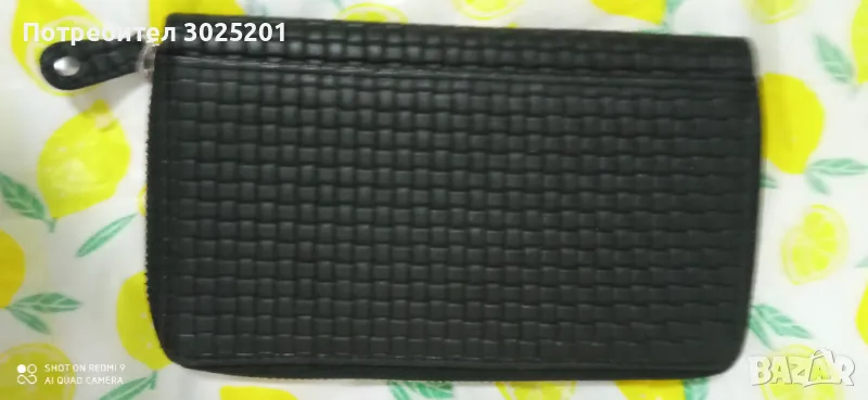 Дамски Портфейл Черен, снимка 1