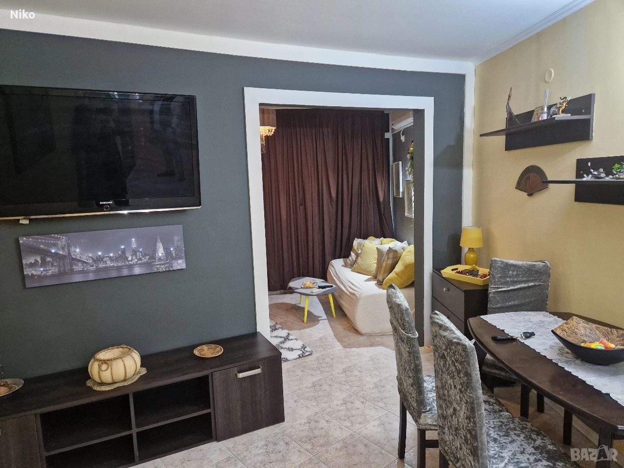 Тристаен апартамент Свети Влас , снимка 1