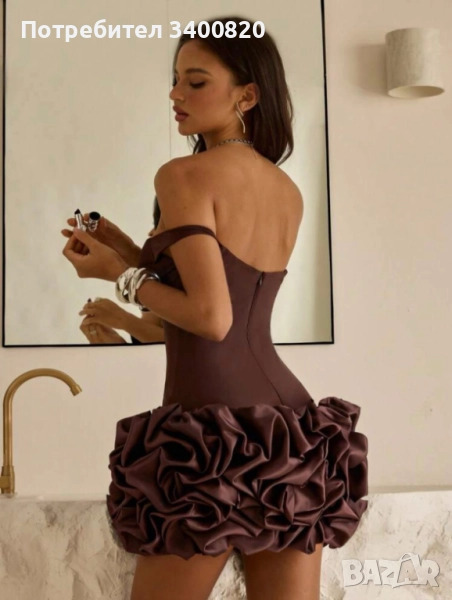 Елегантна къса рокля, снимка 1